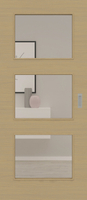 Eiche Naturbeige quer