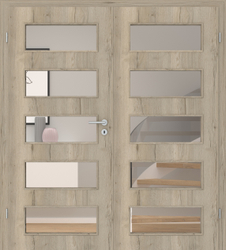 Fachwerk Eiche Sand quer