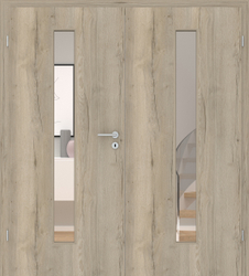 Fachwerk Eiche Sand quer