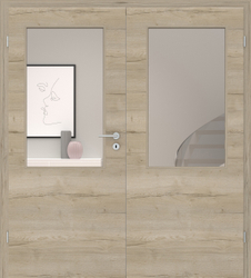 Fachwerk Eiche Sand quer