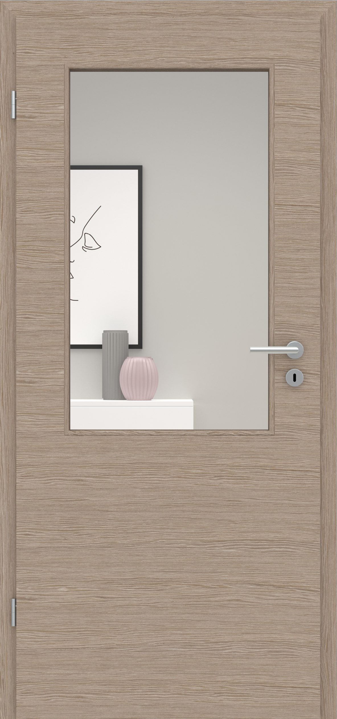 Furnier Fineline Beige quer LA 002 Furnier Fineline Beige quer LA 002