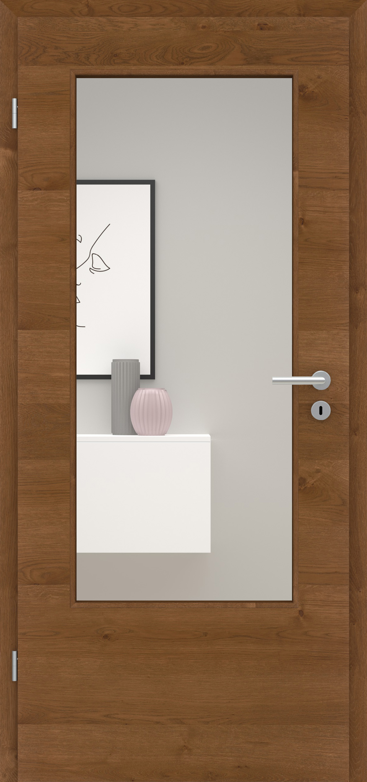 Furnier Asteiche Bronze quer LA DIN Furnier Asteiche Bronze quer LA DIN