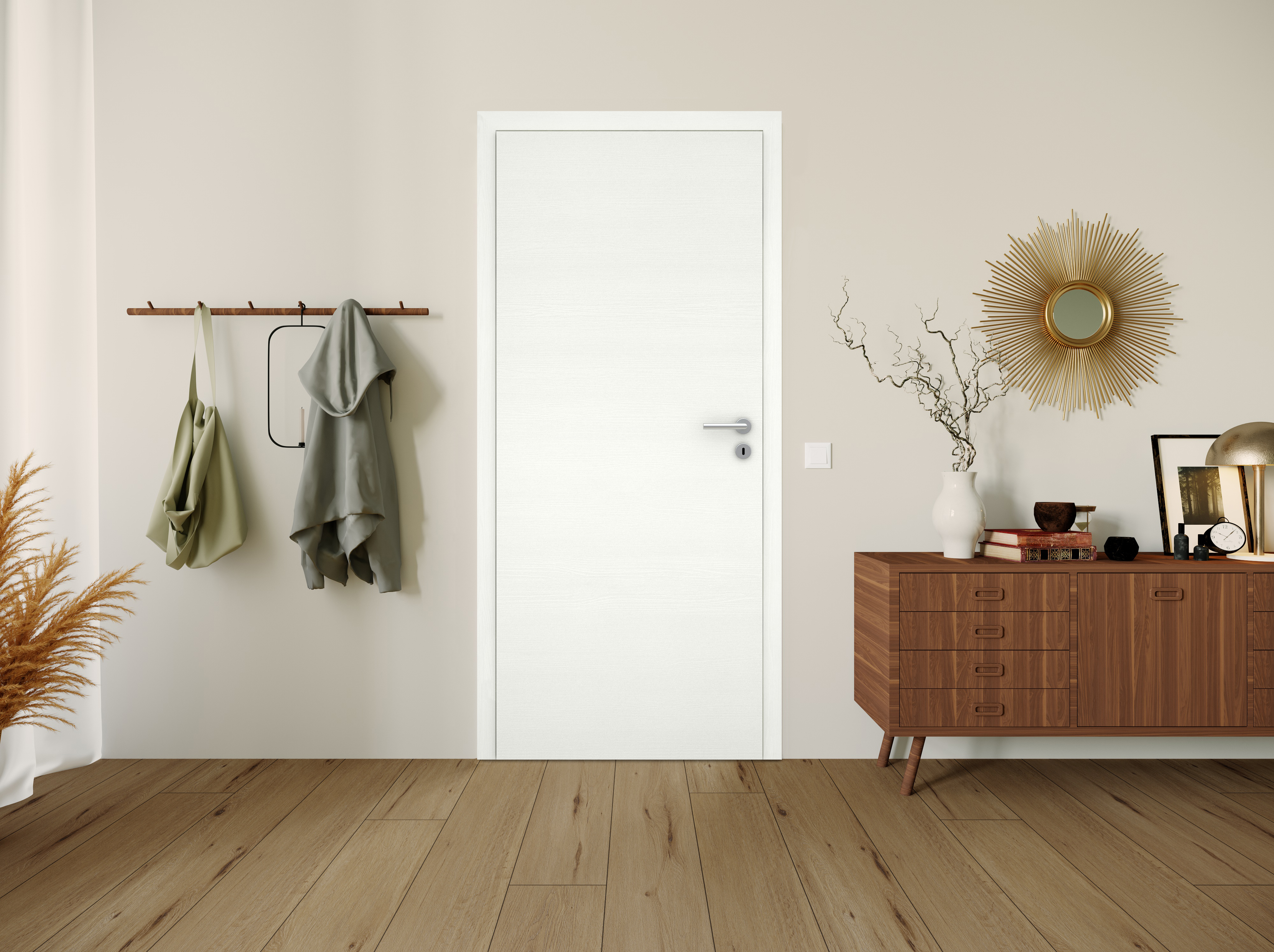 Stumpfeinschlagend CPL Mattline Brilliantweiß quer