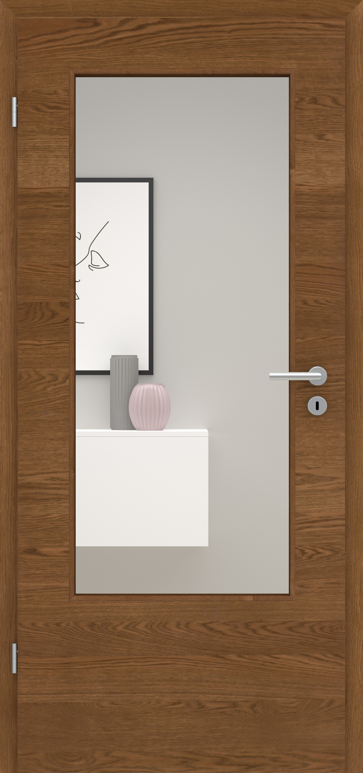 Furnier Plankeneiche Bronze quer LA DIN Furnier Plankeneiche Bronze quer LA DIN