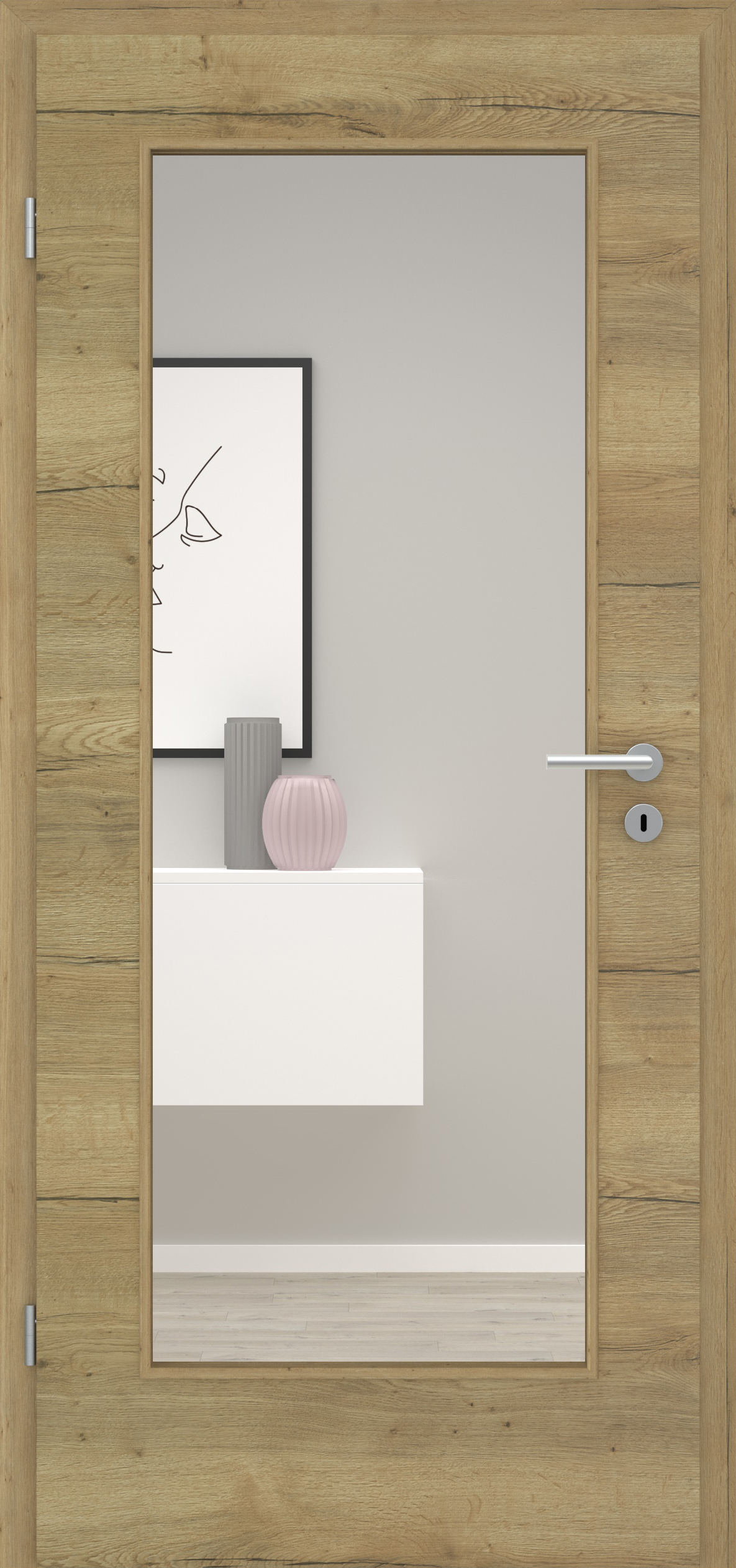 CPL Struktura Fachwerk Eiche Natur quer LA 001 CPL Struktura Fachwerk Eiche Natur quer LA 001
