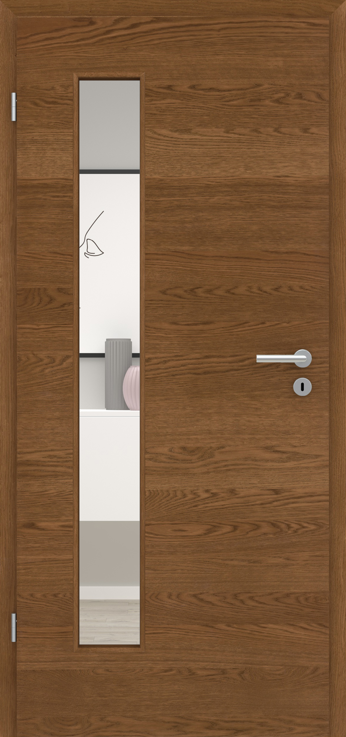 Furnier Plankeneiche Bronze quer LA 008 B Furnier Plankeneiche Bronze quer LA 008 B
