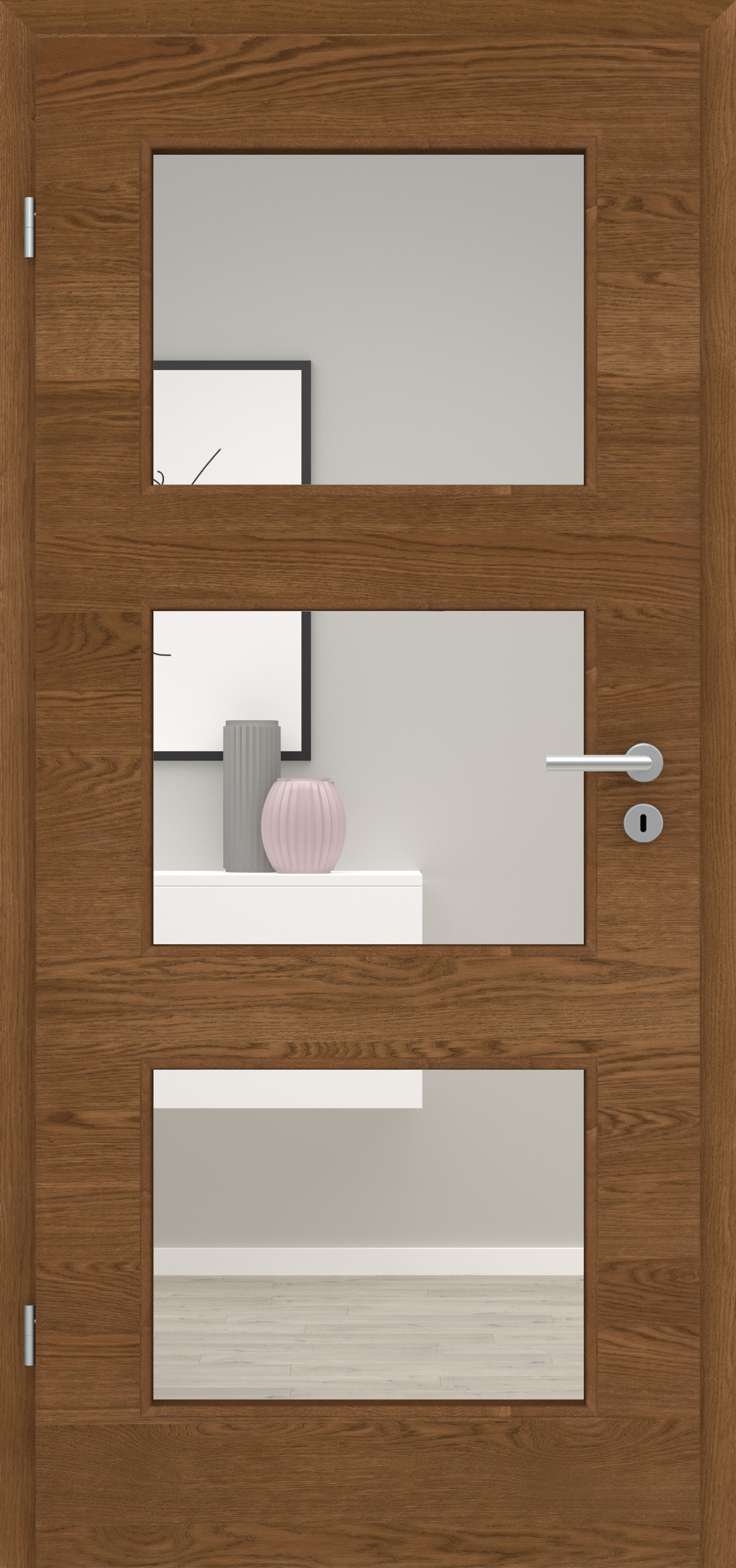 Furnier Plankeneiche Bronze quer LA 003 Furnier Plankeneiche Bronze quer LA 003
