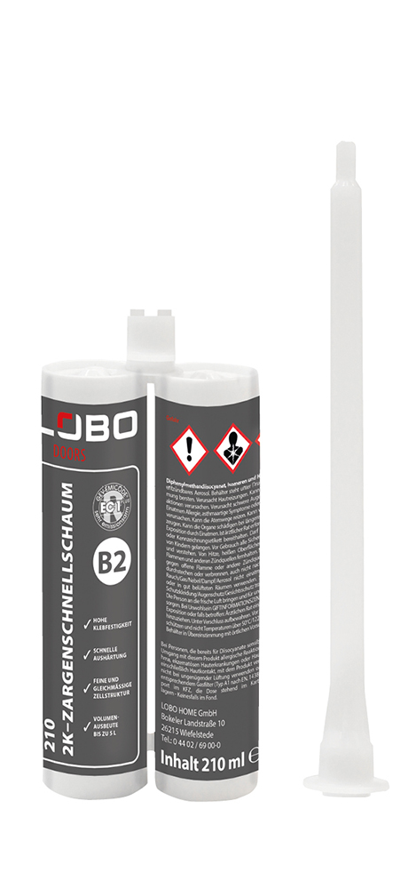 2K-Zargenschnellschaum 210 ml 2K-Zargenschnellschaum 210 ml