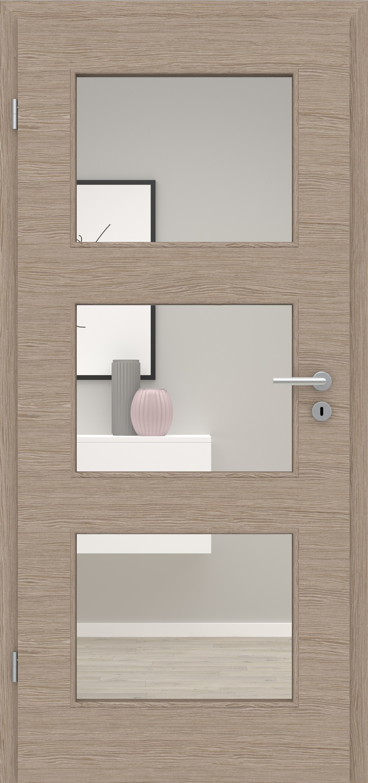 Furnier Fineline Beige quer LA 003 Furnier Fineline Beige quer LA 003