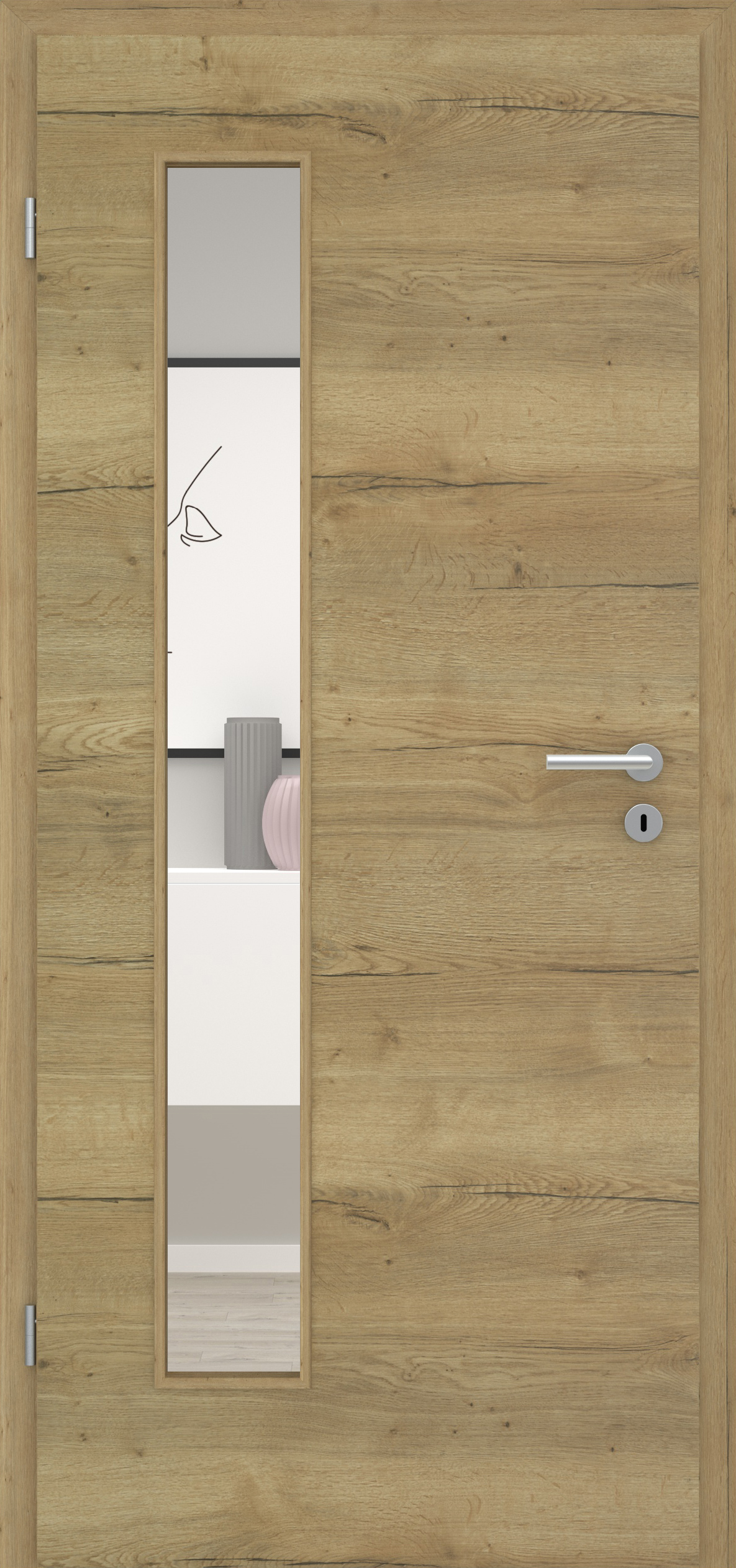 CPL Struktura Fachwerk Eiche Natur quer LA 008 B CPL Struktura Fachwerk Eiche Natur quer LA 008 B